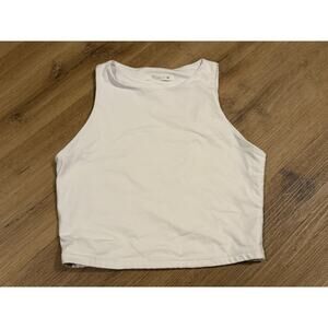 Reoria Cropped High Neck Tank Top